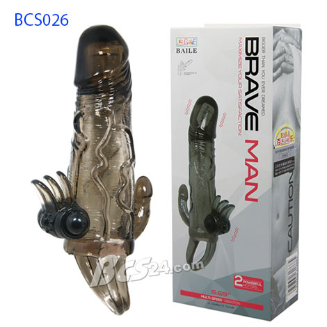 Bao đôn dên quai đeo rung 2 đầu Brave Man - (BCS026)